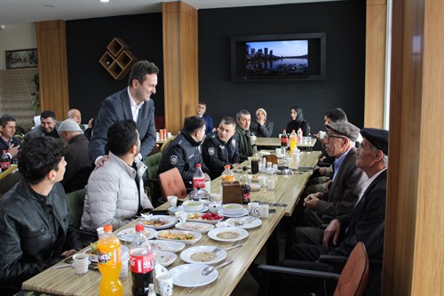 Şehit Yakınları, Gazi ve Gazi Yakınları İçin Düzenlenen Yemek Programı